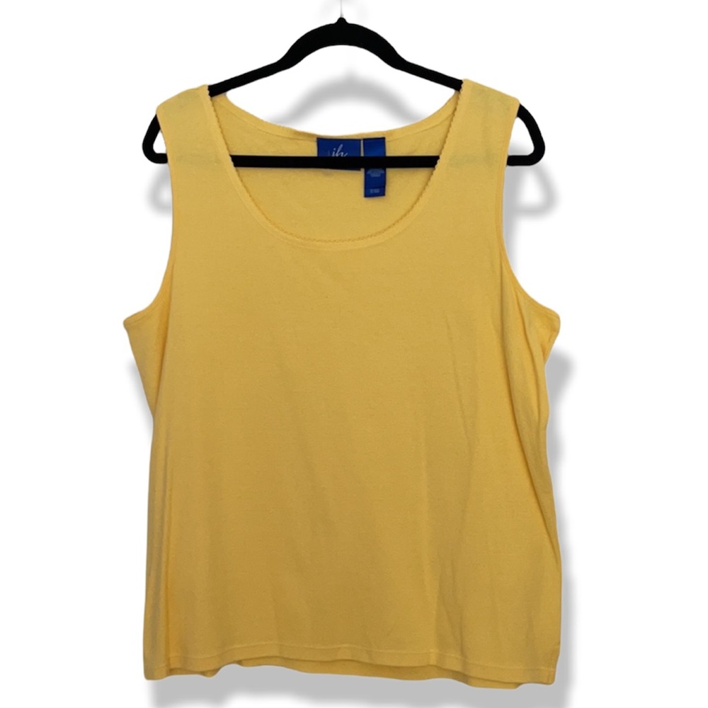 NWOT JH collectibles yellow cotton shell